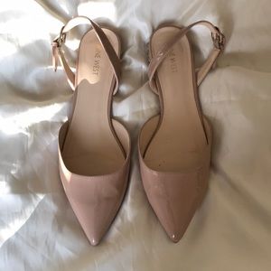 Nine West Nude Flats